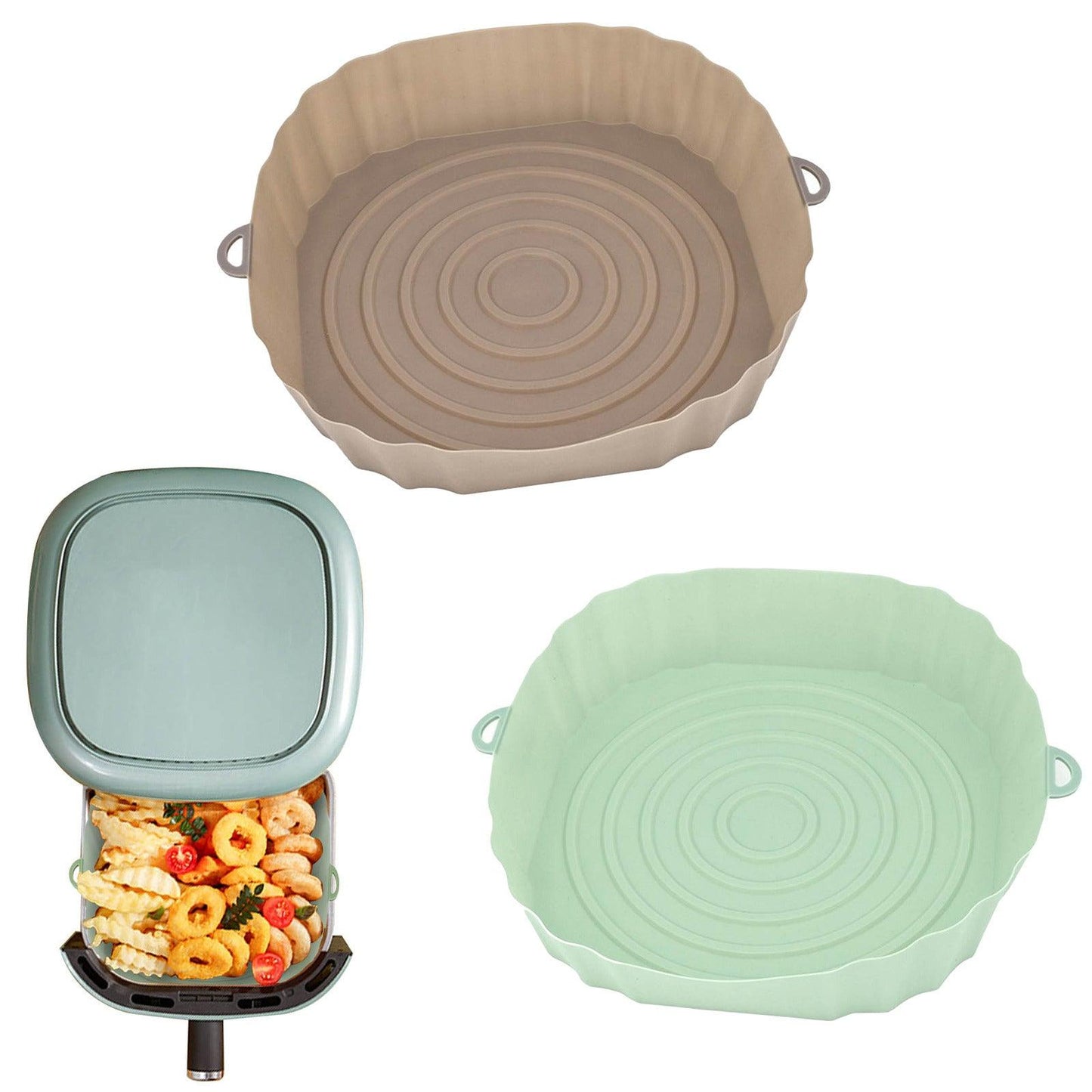 Air Fryer Tray Silicon Basket