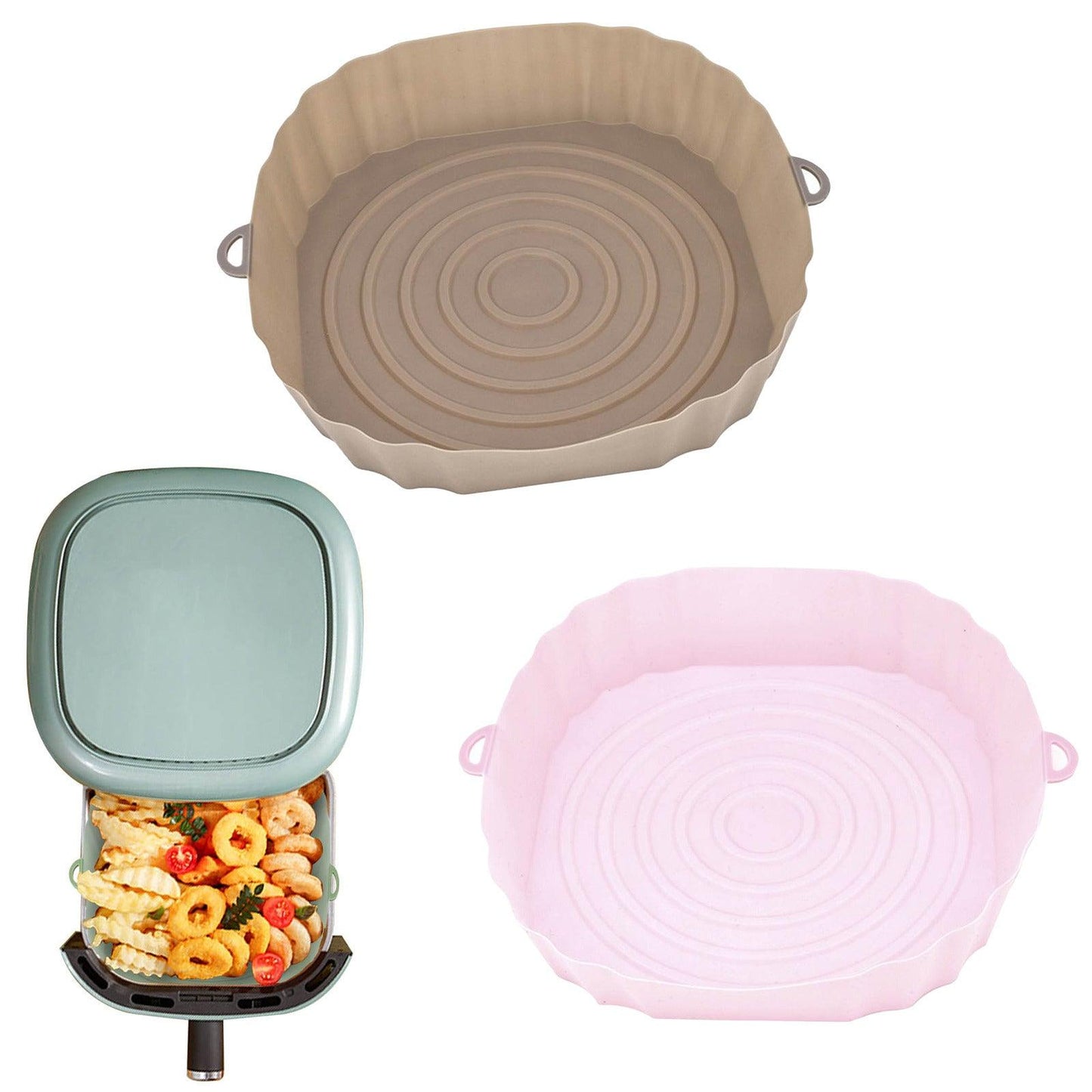 Air Fryer Tray Silicon Basket