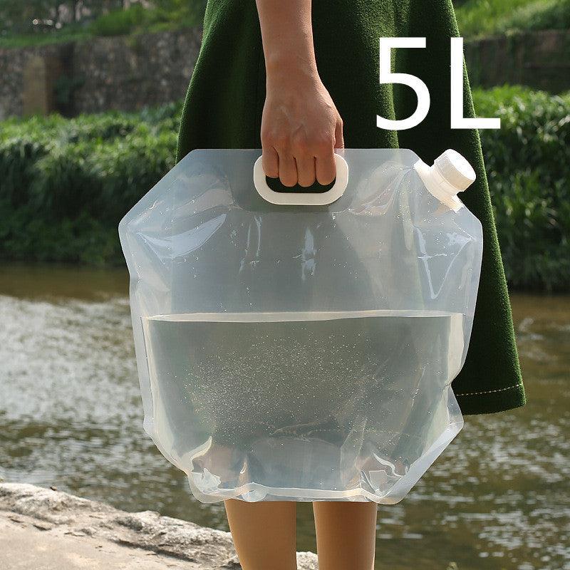 PVC Outdoor Camping Hiking Foldable Portable Water Bags Container - Homes Carts
