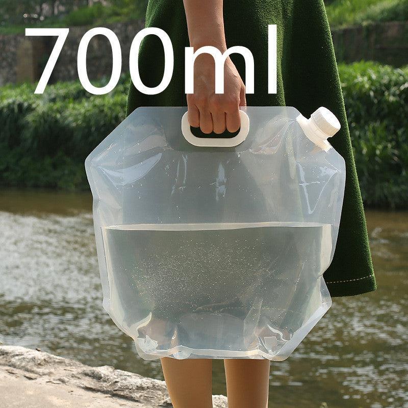 PVC Outdoor Camping Hiking Foldable Portable Water Bags Container - Homes Carts