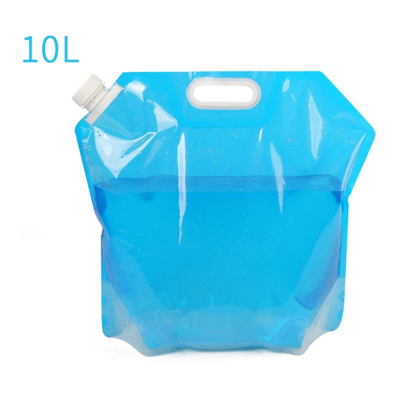 PVC Outdoor Camping Hiking Foldable Portable Water Bags Container - Homes Carts