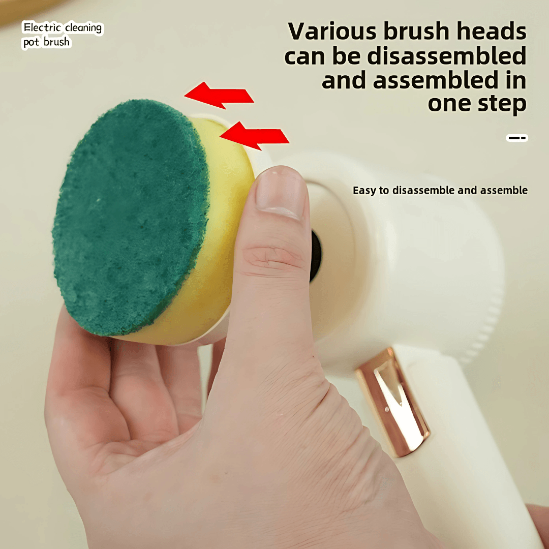 Cordless Electric Spin Scrubber - Homes Carts