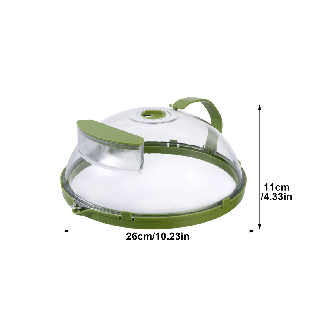 High-Temperature Microwave Splash Cover - Homes Carts