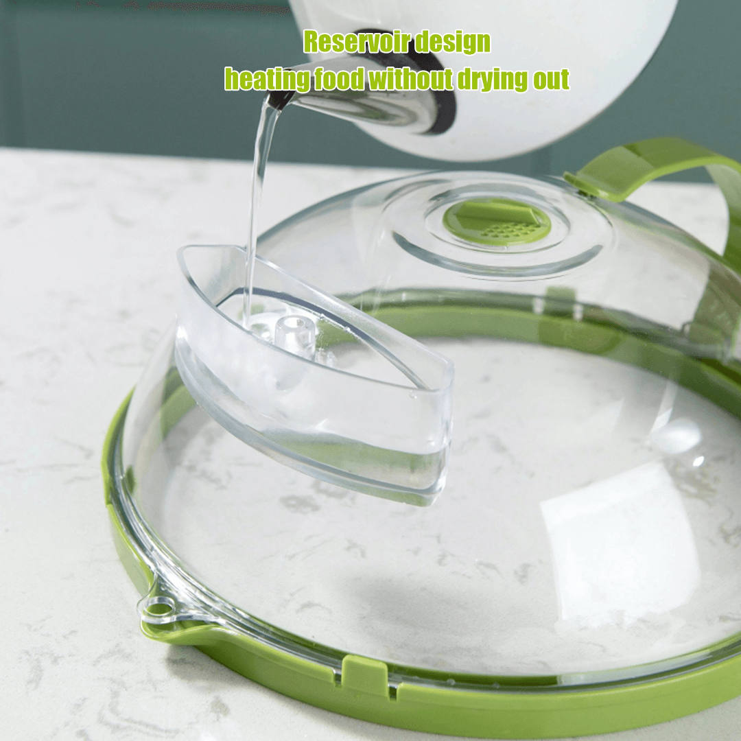 High-Temperature Microwave Splash Cover - Homes Carts
