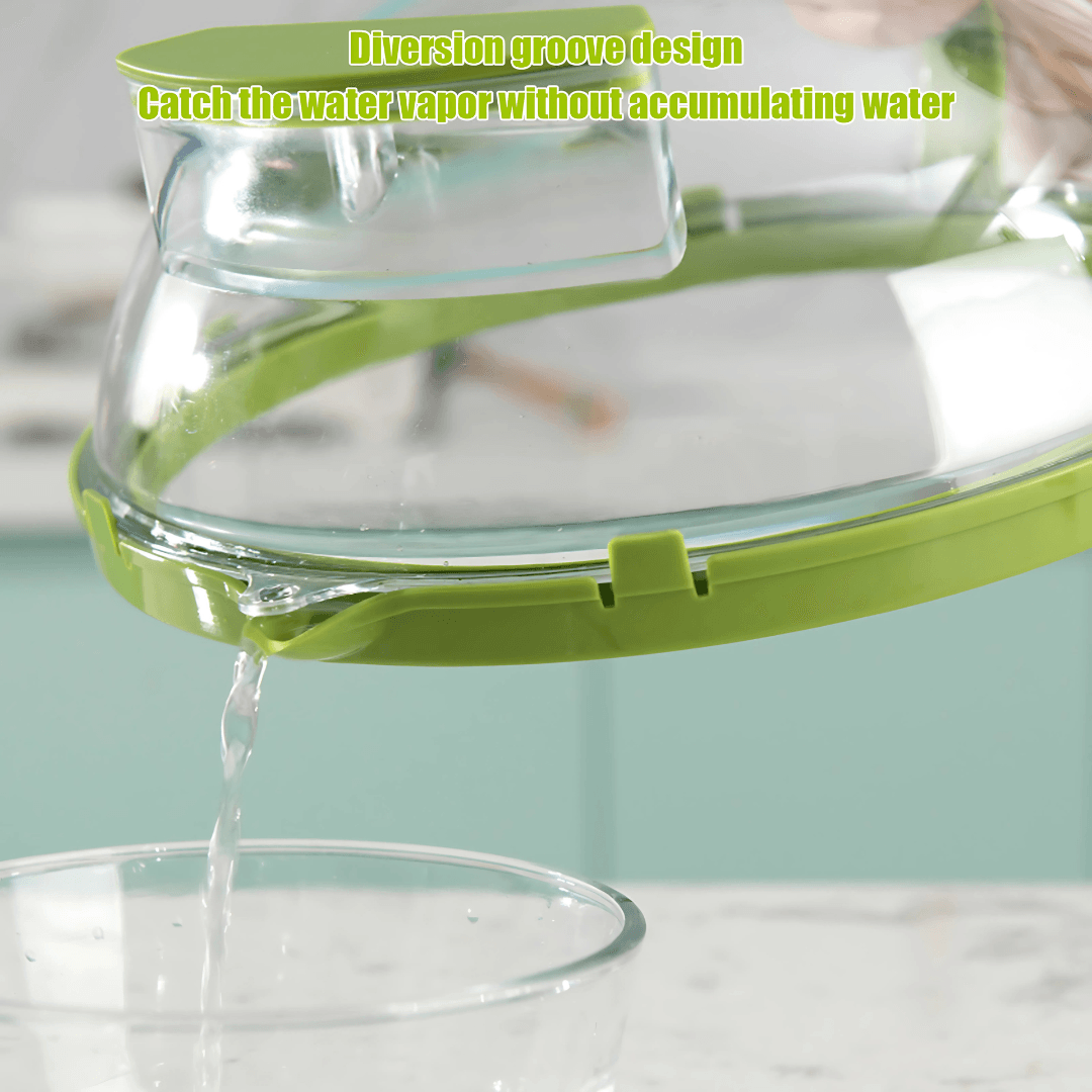 High-Temperature Microwave Splash Cover - Homes Carts