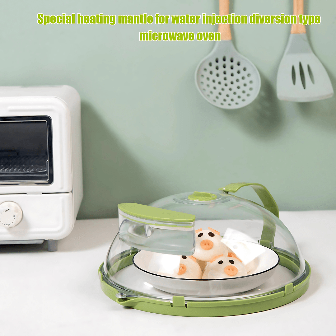 High-Temperature Microwave Splash Cover - Homes Carts