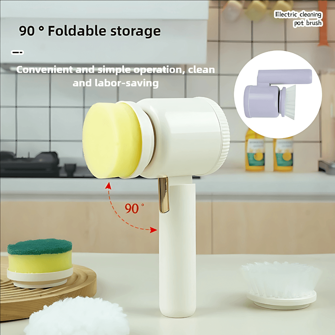 Cordless Electric Spin Scrubber - Homes Carts