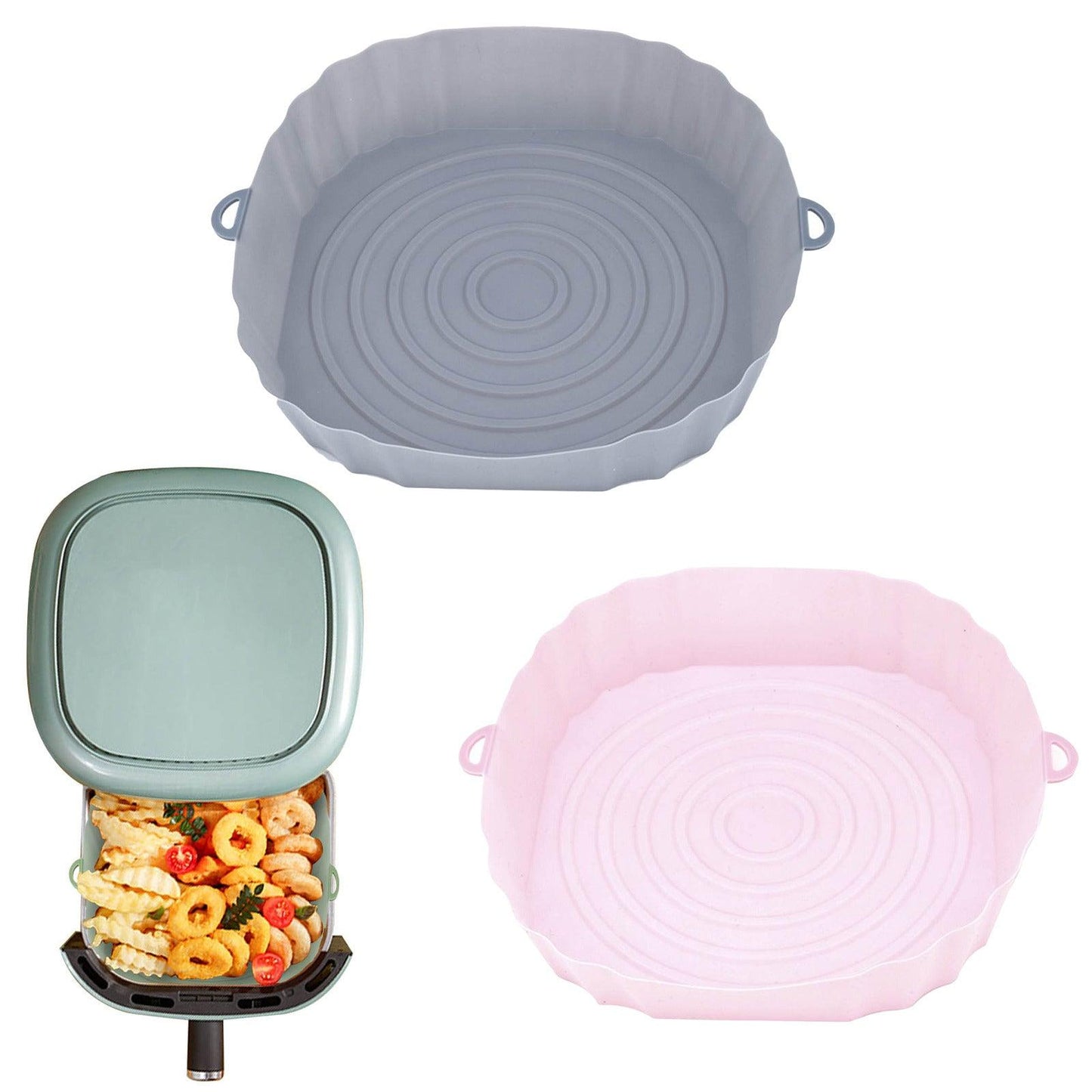 Air Fryer Tray Silicon Basket