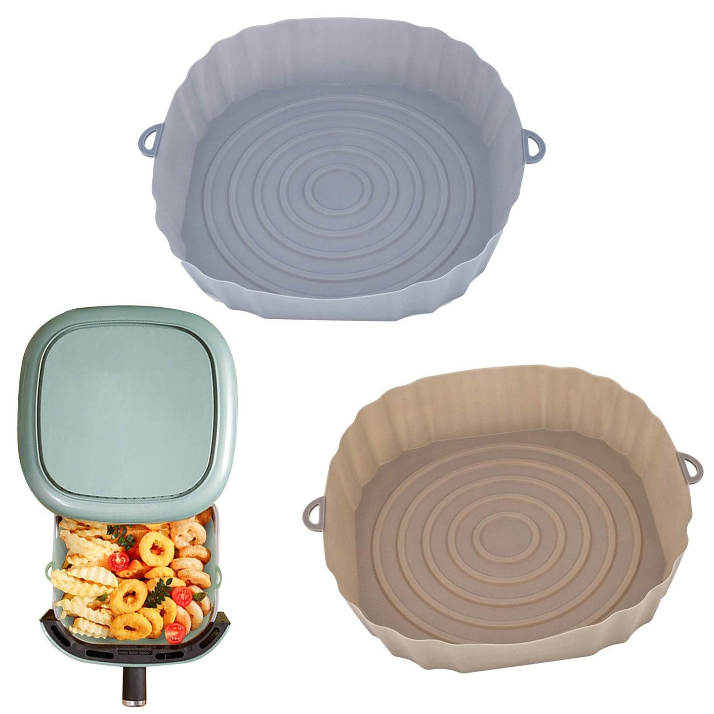 Air Fryer Tray Silicon Basket