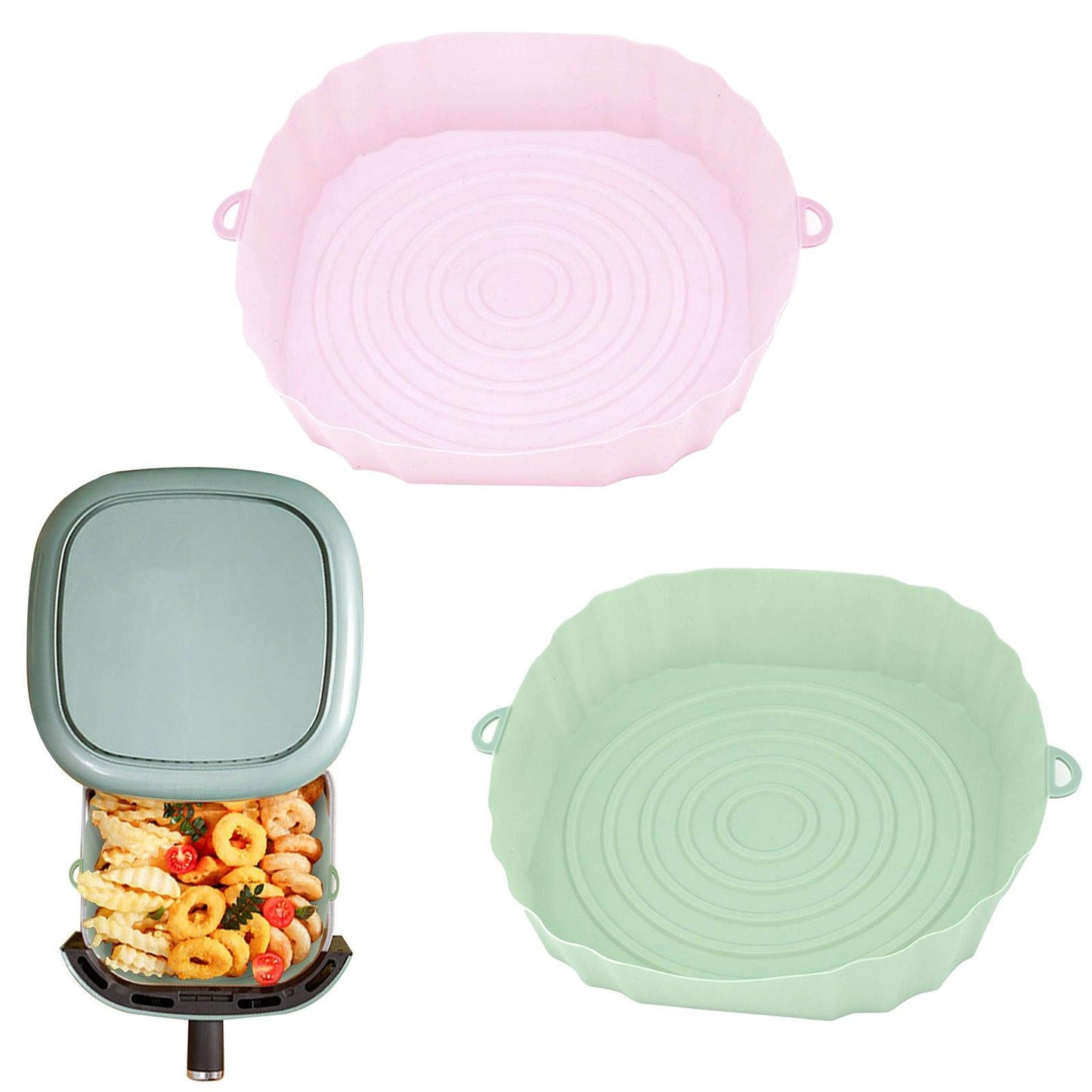 Air Fryer Tray Silicon Basket