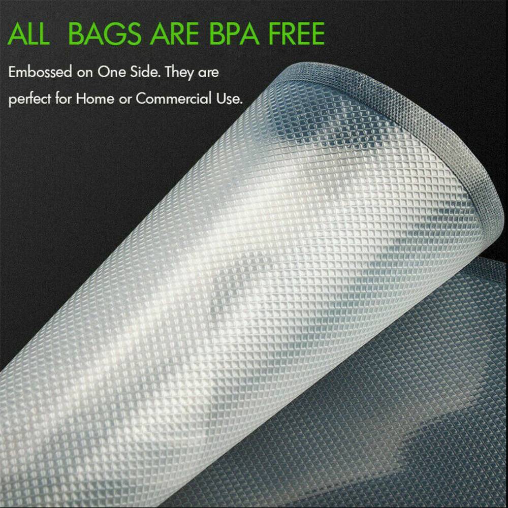 Vacuum Sealer Bags Precut Food Storage Saver Heat Seal Cryovac BPA-Free