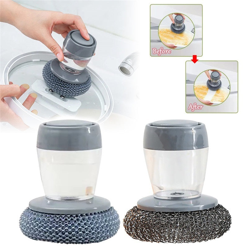 stainless steel scrubber