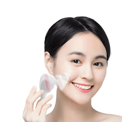 Handheld Silicone Face Scrubber Exfoliator - Homes Carts