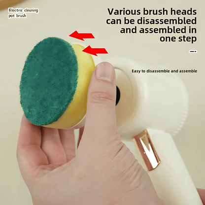 Cordless Electric Spin Scrubber - Homes Carts