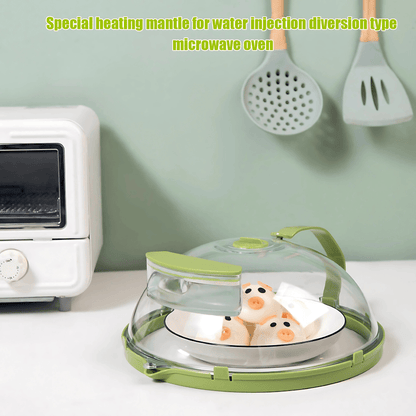 High-Temperature Microwave Splash Cover - Homes Carts